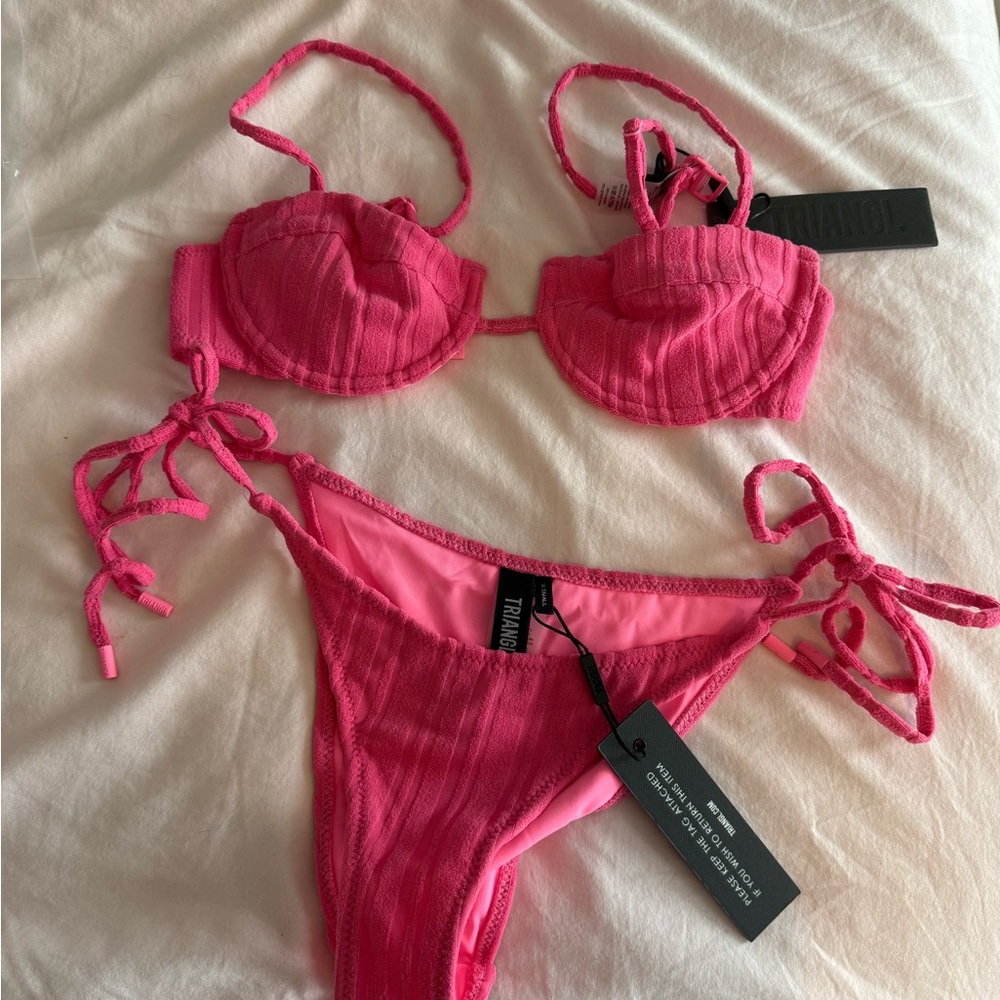 Triangl Swimwear Pink Bikini